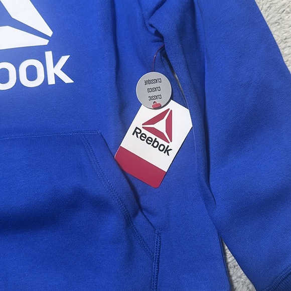 Reebok unisex Kid Pullover Hoodie Size Small 6/7 - Picture 5 of 12